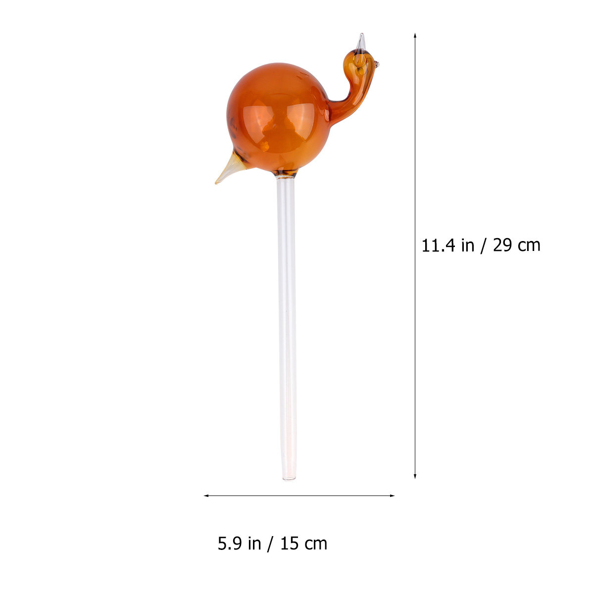 Snail Shape Glass Automatic De - огляд і ціна Automatic Plant Waterer