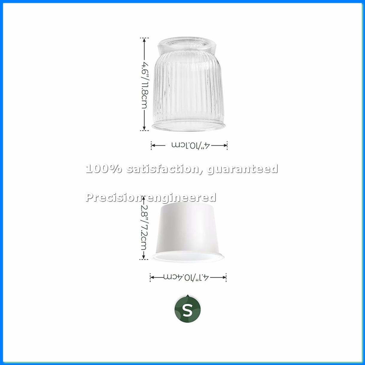 Self Watering Plant Pots, 4 In - огляд і ціна Self-Watering Planter